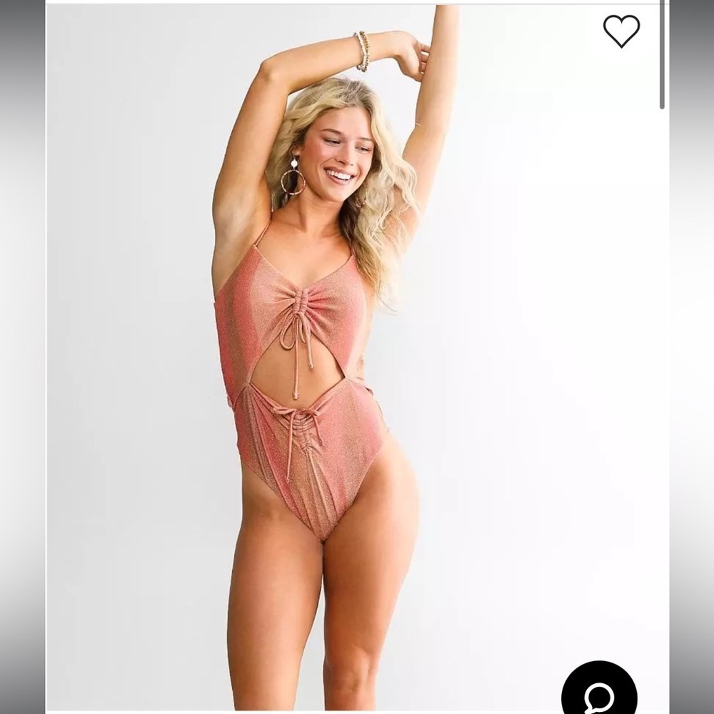 POWER 2 THE FLOWER Anita Swimsuit in Sunset Stripe Medium sold by BUCKLE 63 - Picture 4 of 13
